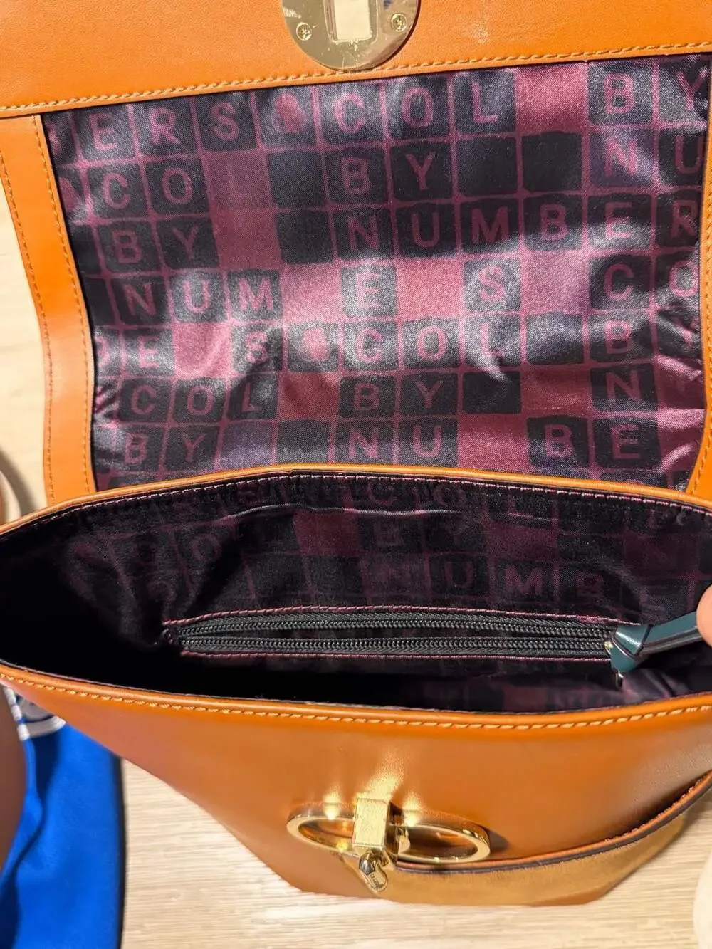 Ted Baker London Col. By Numbers Leather and Suede Panel Backpack